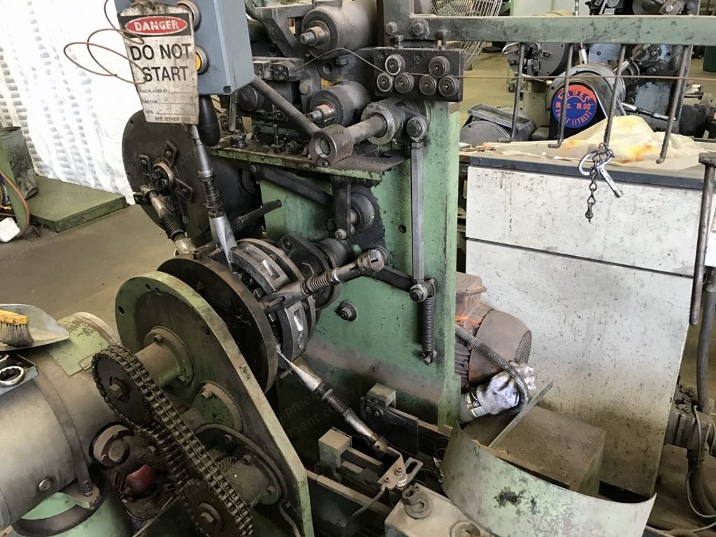 Fides, MDC-60, 1996, Wire Coiler, Wire 2.3mm, 5 Turn, Spring Height 155mm