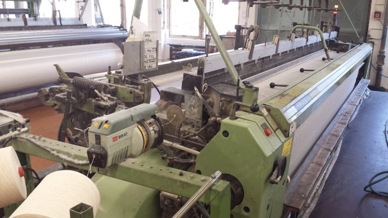 Sulzer, P7100, 5400mm Working Width, Projectile Weaving Looms