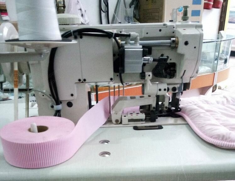 NovaStar, MB154, Manual Border Tape Sewing Machine, 2000 RPM, 10mm Needle Pitch, 10-12mm Material Thickness