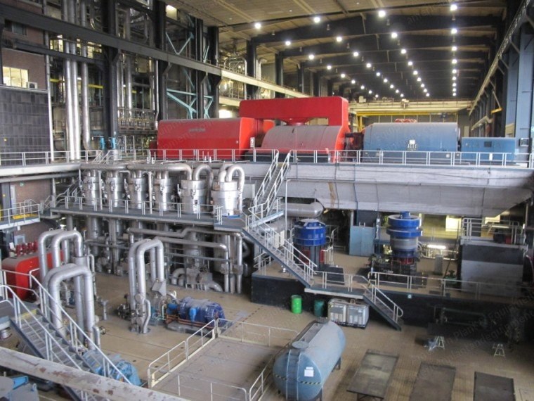 Escher Wyss, 129 MW, Coal and Oil Fired Power Plants, 181 Bar, 550 C