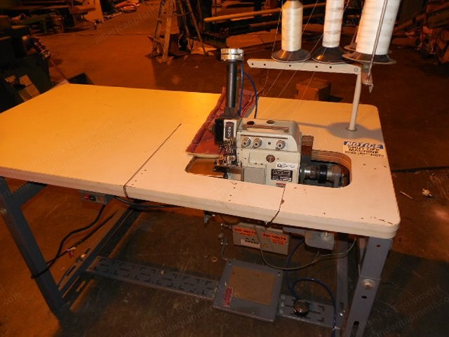 Porter, 2002, 2000, Serger Flanger, For Extra Thick Foam, With Table, With Motor