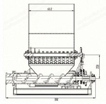 NovaStar, CG141, Hot Melting Machine, 30 to 50kg/h Capacity, 5.5kW Main Motor, 1200x1000x1400mm