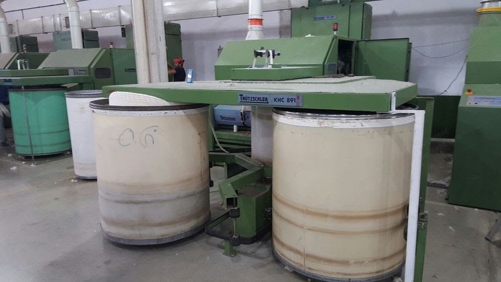 Trutzschler, DK-803, 2000, Direct Feed FBK538, Can Size 40" x 42", Automatic Can Changer