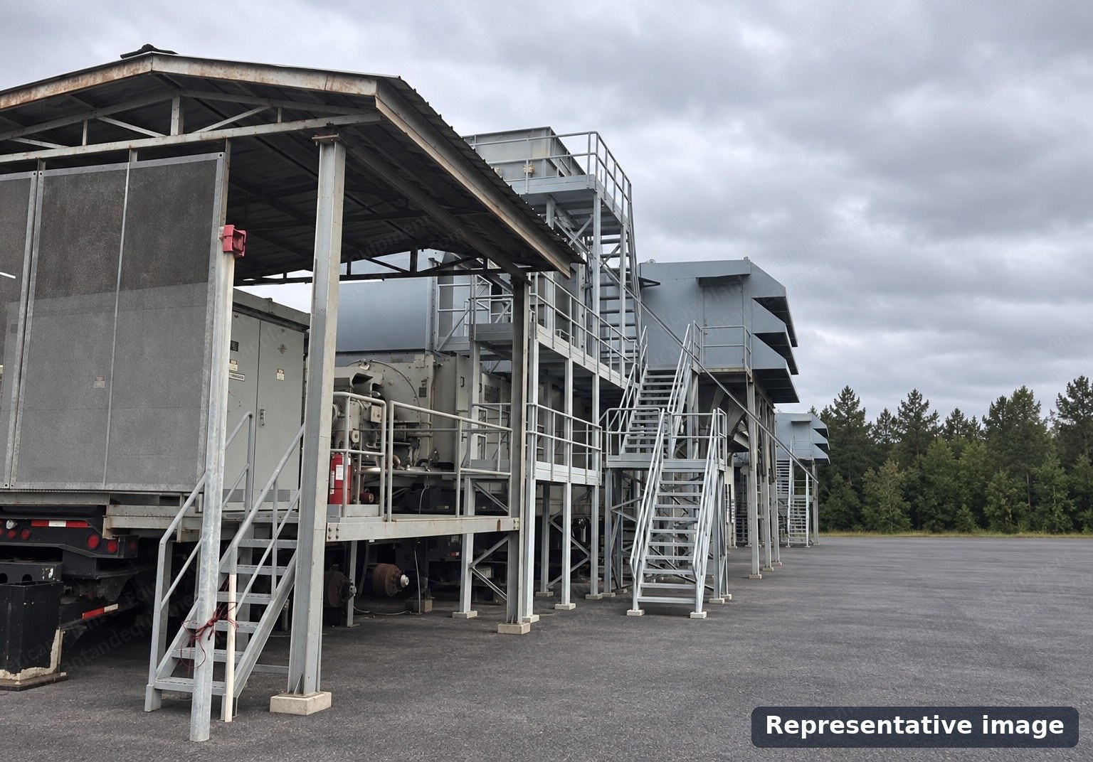GE, TM2500 Gen 6, 2012, Mobile Gas Turbine Generator Set, 29 MW, Dual Fuel, 11.5 kV, Trailer Mounted