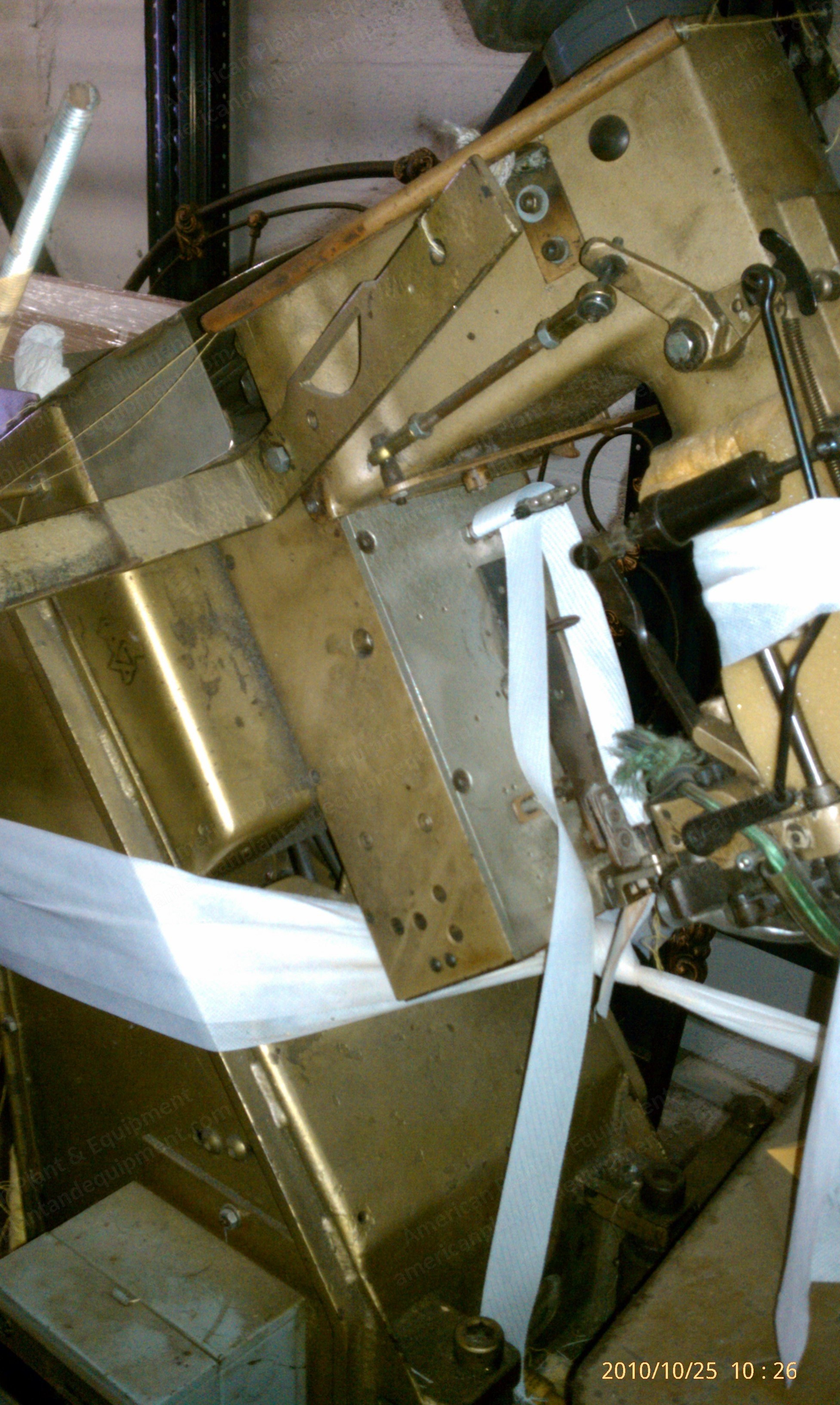 James Cash, Singer 300-U103A, Tape Edge Machine, 54x75 Inch Metal Table