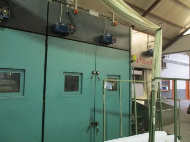Biancalani, Spyra, 2001, Continuous Tumbler-Dryer, Rope Type, Gas and Steam Heated, 10 Drums