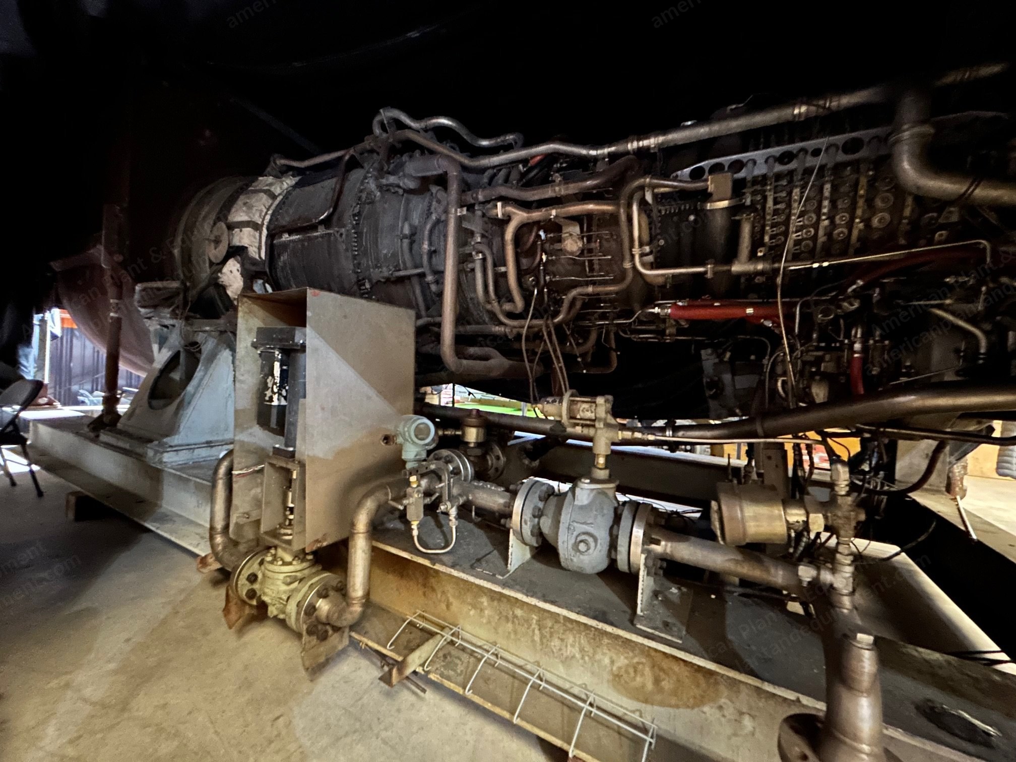 GE, LM-2500, 1986, 23 MW, 13600 Volts, Dual Frequency, Brush Generator