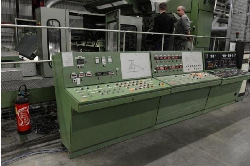Trutzschler, Spinnbau, Ramisch Kleinewefers, Edelmann Thermobonding Line, 1993, 2500mm Width