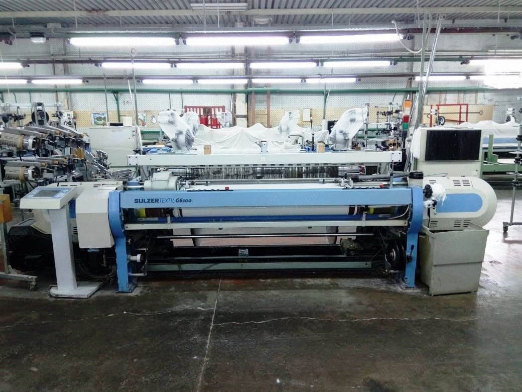 Sulzer, G6300, 2002, 2200mm Working Width, Staubli Dobby 2670, 6 Weft Feeders
