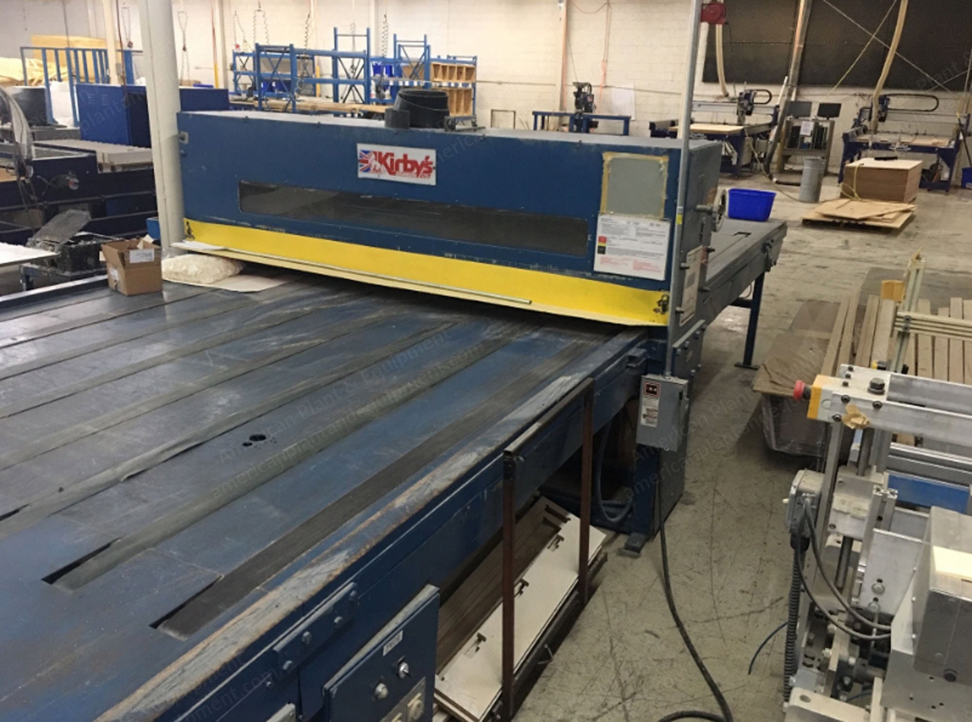 Kirby, Roller Die Cutter, 84 inch, 90 inch Tables