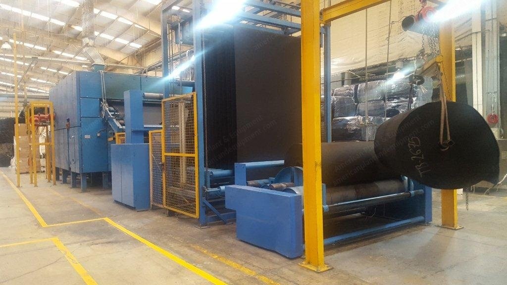 Bombi, Impregnation Line, 2004, Working Width 2500mm, Gas Heated, Speed up to 25 m/min