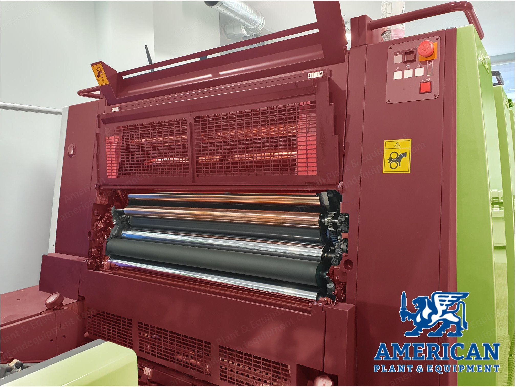 Komori, GL437, 2022, 4-Color Offset Press, 3.2 Million Impressions