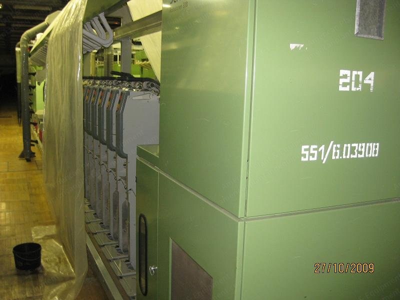 Rieter, G33, 1998, 1056 Spindles, 42mm Ring Diameter, 70mm Gauge, Linked with Schlafhorst 238 Autoconers