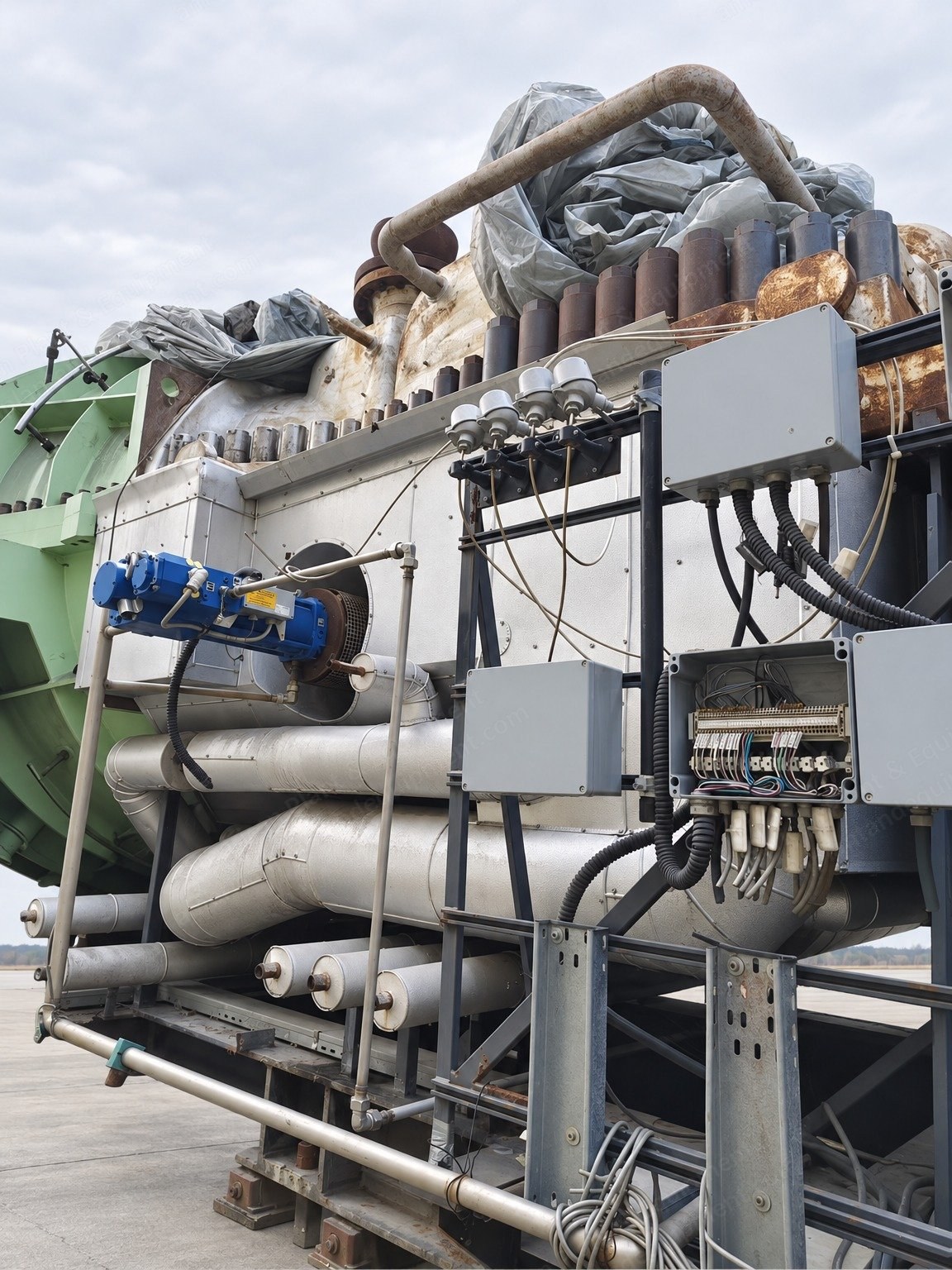 Siemens, SST-400, 2011, Steam Turbine Generator Set, 30 MW, 50 Hz, 10,500 V, Flender Gearbox