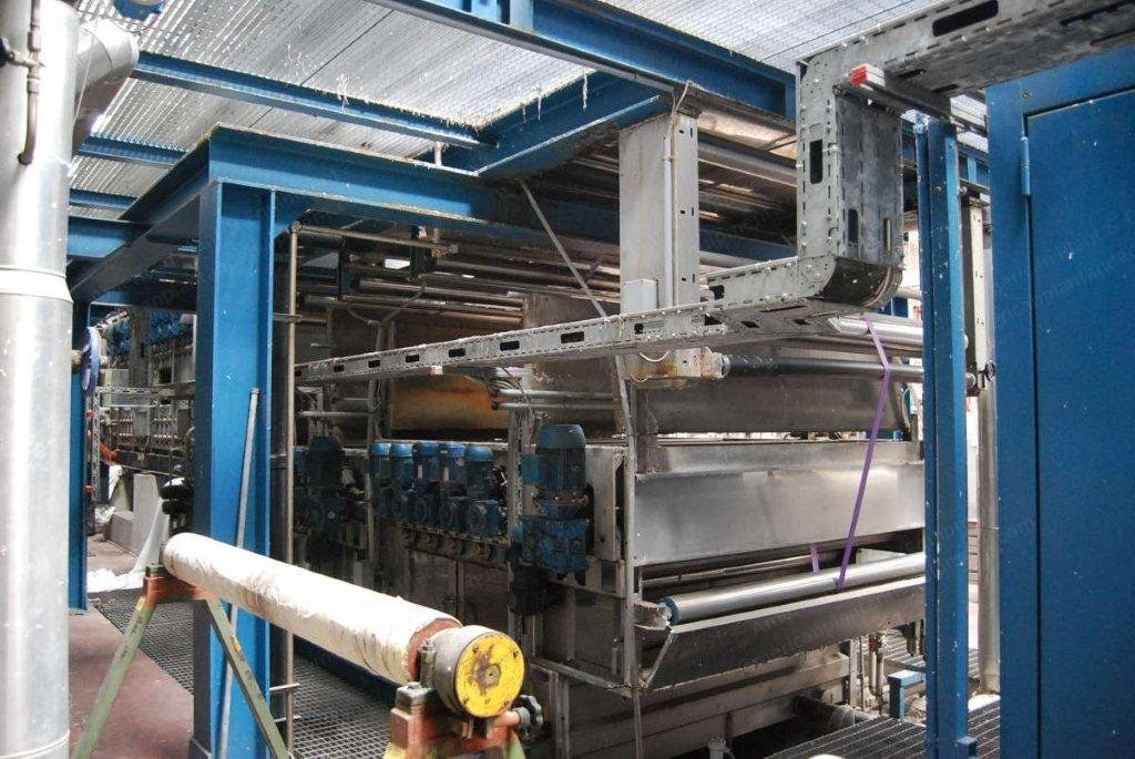 Benninger Bleaching Line, 2000, 2000mm Working Width, 2200mm Roller Width, Ben Extracta Washing Chambers