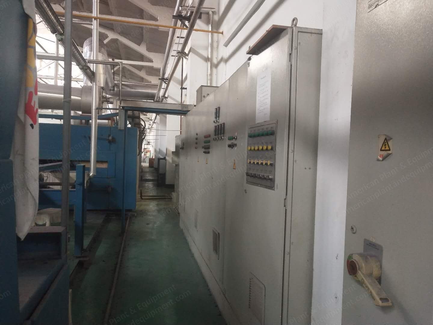 Babcock Stenter, 1997, 1800mm Width, 6 Chambers, Gas Heated, Horizontal Chain