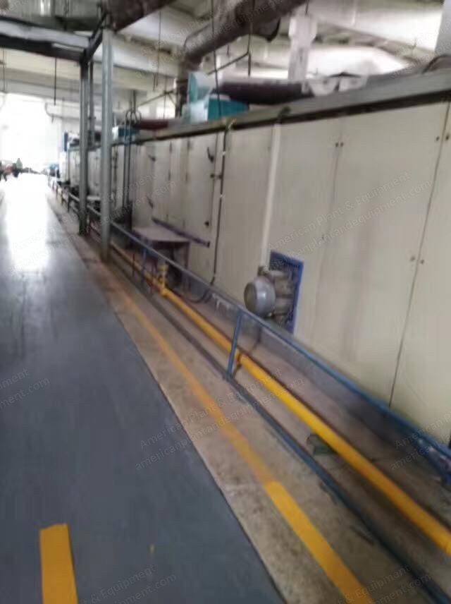 Ehwha, 2005, 2800mm Working Width, 8 Chambers, Gas Heated, Pin Chain