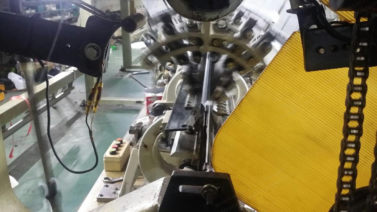 Wonil Double Raschel Machine, 130" Width, 6 Bar, 22 Gauge