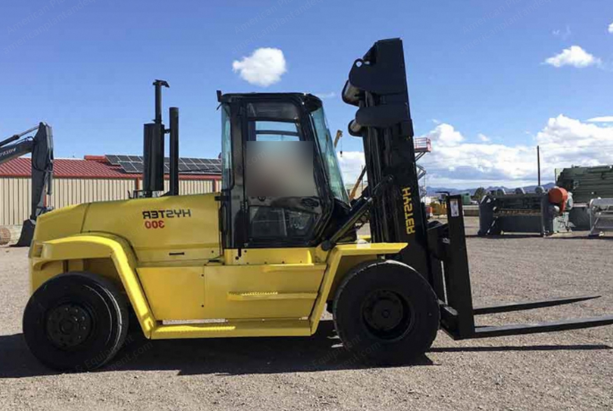 Hyster, H300HD, 2004, 30,000 lbs Capacity, Cummins 6.7 Diesel Engine, 213" Max Lift