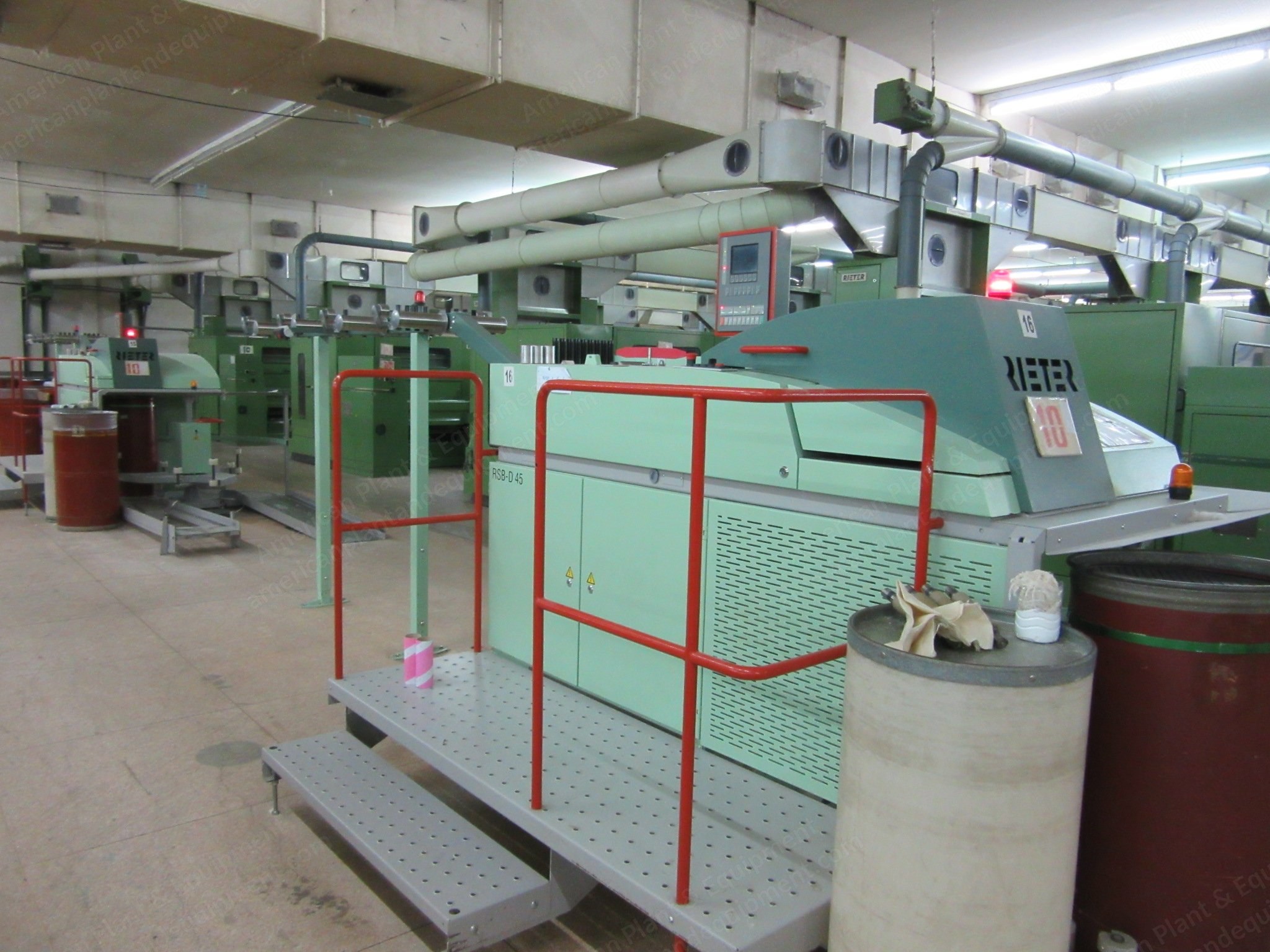 Rieter, RSB D-45, 2011, Finisher Draw Frame, Autoleveller, Single Delivery, 18x42 Inch Can Size