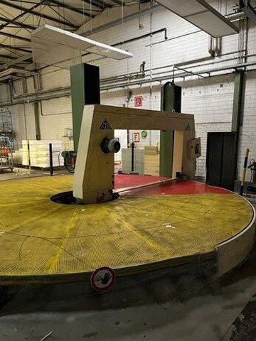 Albrecht Baumer, BST-D, 1992, Foam Cutting Machine Circular Splitter, 6300mm Table