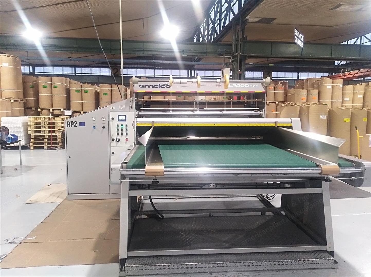 Amelco, RP2, Innerspring Roll Making and Wrapping Machine, 2000mm Working Width
