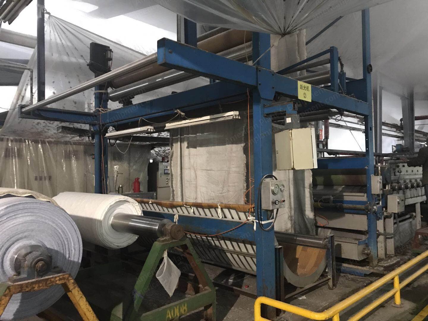 Brugman Roller Mercerizing Machine, 3000mm Width, 4 Wash Boxes, 24 Dry Cylinders, 2000