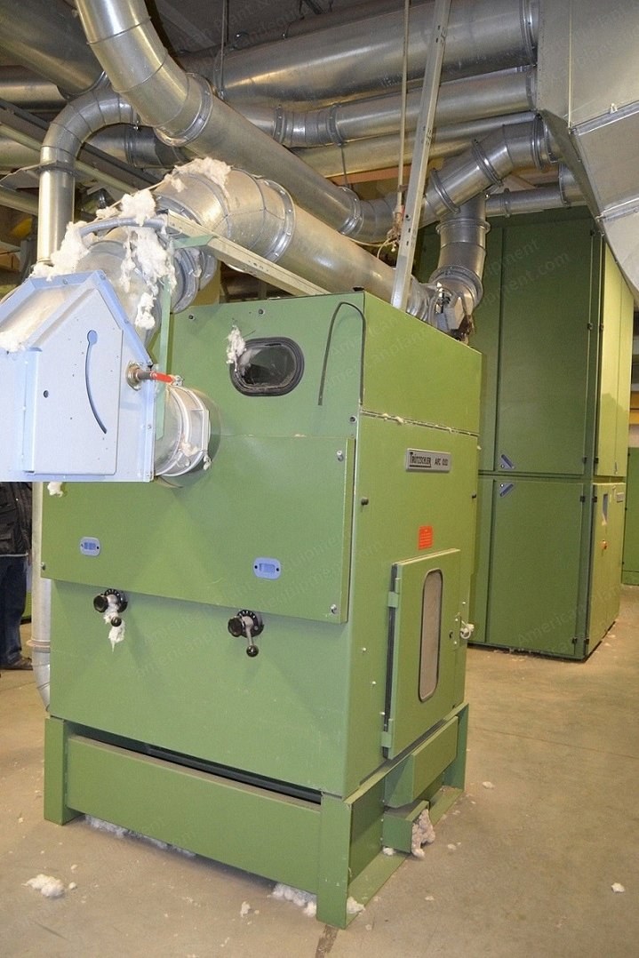 Trutzschler, Blendomat 019, 1998, Blow room system, 40m, Complete line