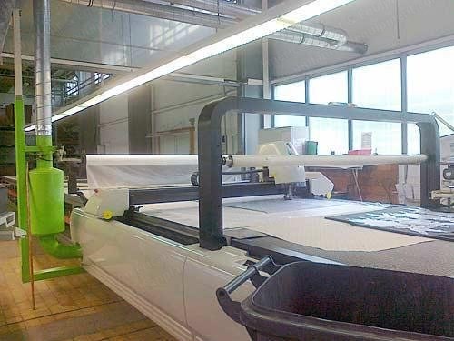 Gerber, GT5250, 2004, Multifold Lying and Cutting Unit, Width 1700-3300mm, Cutting Height 5.2cm, Table Length 8500mm