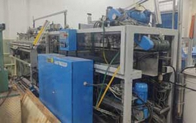 Akab/Jensen, Cross Hemming Machine, Set up for Napkins or Sheets