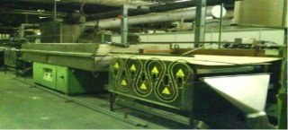 Fare, F5, 1982, Polypropylene Multifilament Spinning Plant, 125 kg/h, 8 Spinning Heads, Sahm Bandomat 260 Winders