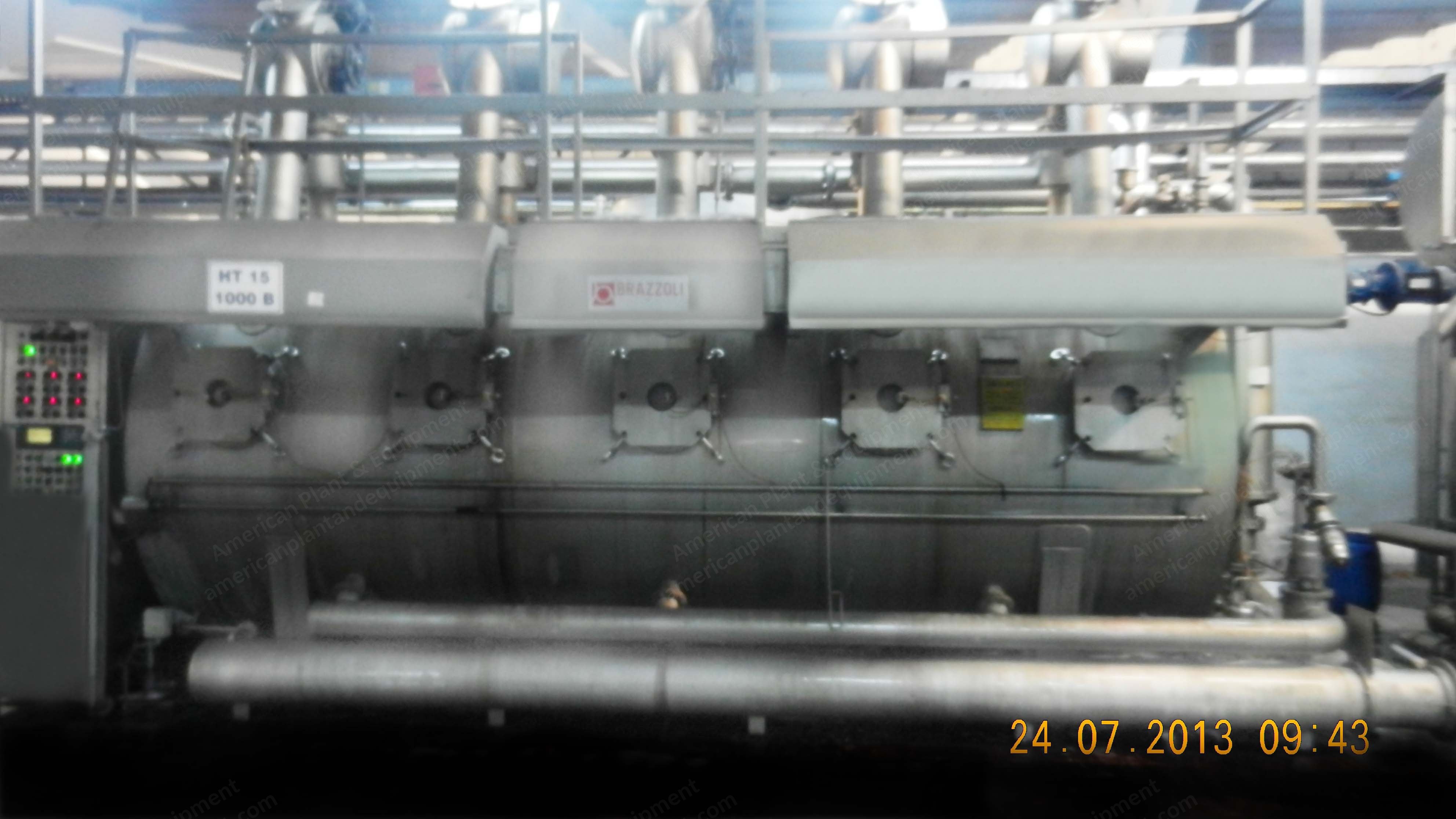 Brazzoli, Saturno 1000, 2002, 1000 kg Capacity, 143C Max Temp, 17910L Volume