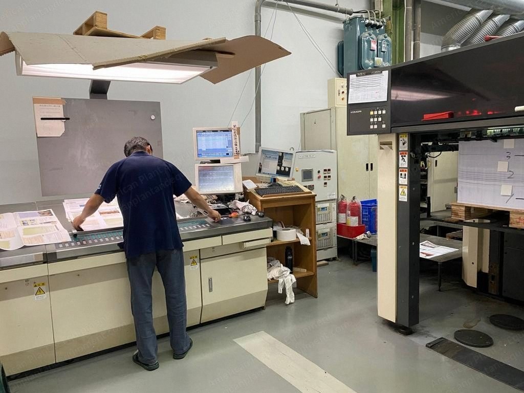 Komori, SX 440 RP, 2011, 710x1020mm, 8 Colors, H-UV Dryer