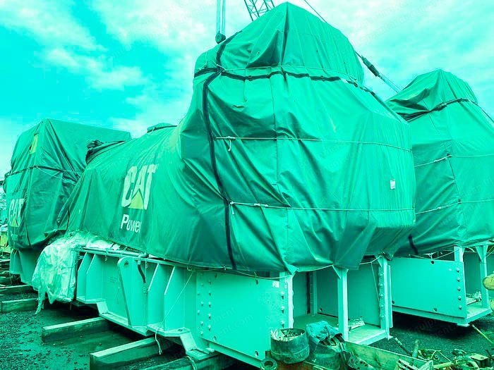 Caterpillar, C280-8, 2011, 2200 kW, 60Hz, 900 RPM, Kato AA28661000 Generator