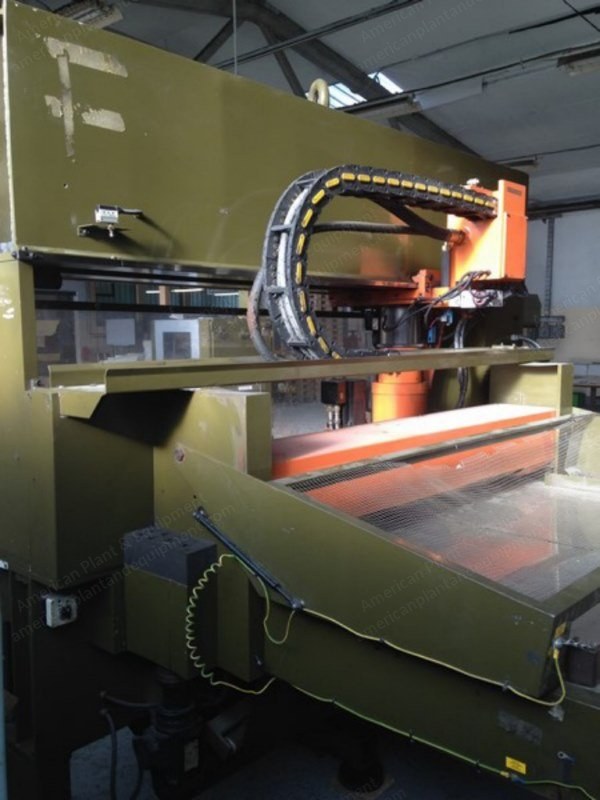 Atom, S 530 CN 25 T, 1993, Automatic Die Cutter, 60" Wide, 25 Tons, 500x500mm Head