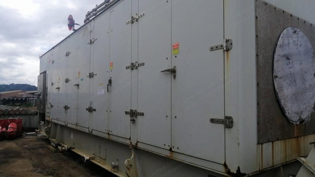 Solar, Centaur 50, Containerized Gas Turbine Generator Set, 4.6 MW, 6.3kV, 60 Hz