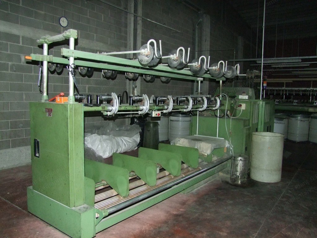 Cognetex, Complete Ring Spinning Plant, 1985 to 1988, 608 Spindles, 576 Spindles, with Savio Cone Winder