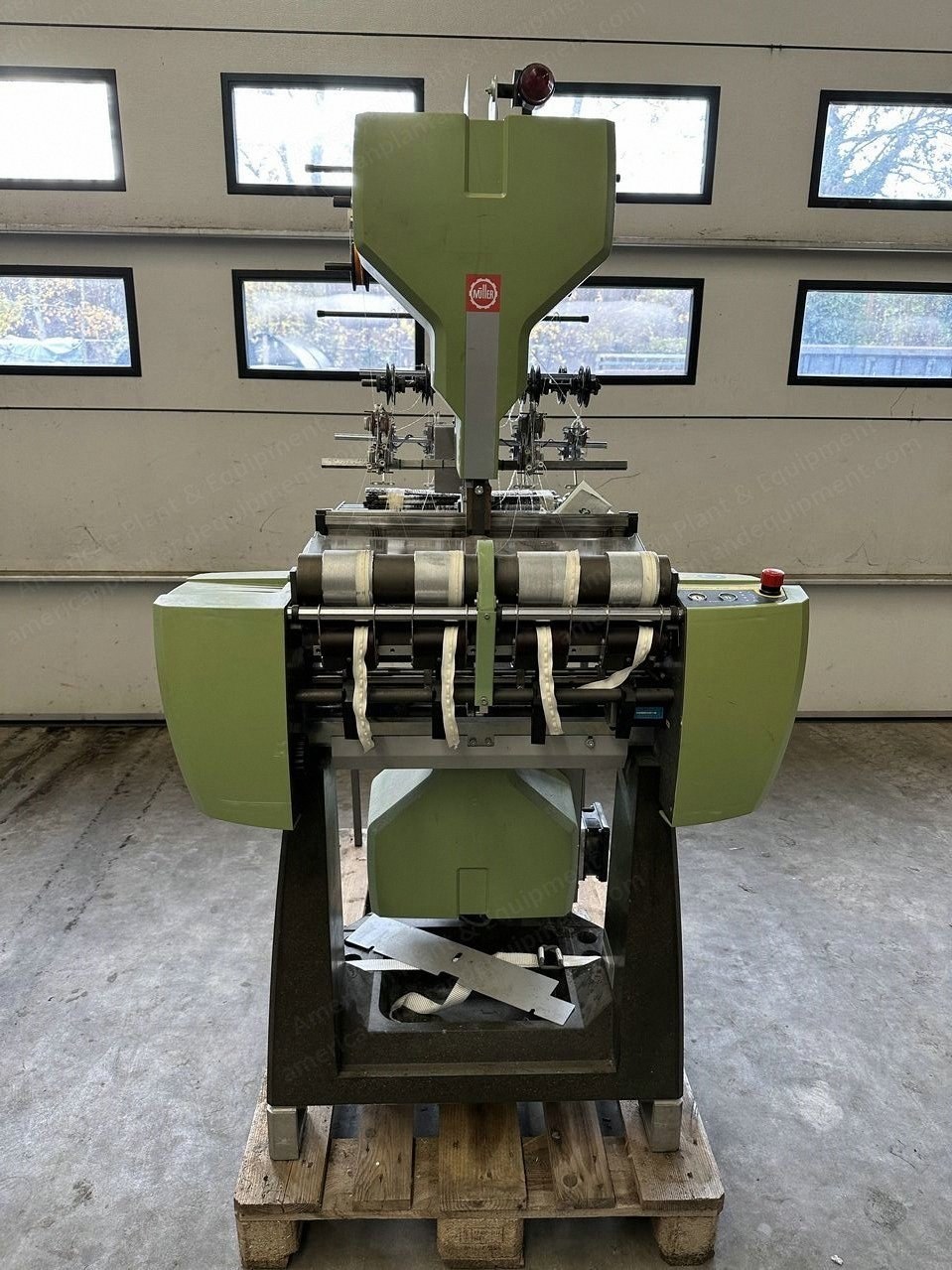 Jakob Muller, NH2 53, 2015, Narrow Fabric Weaving Loom, Electronic Dobby, 4/66 Pitch