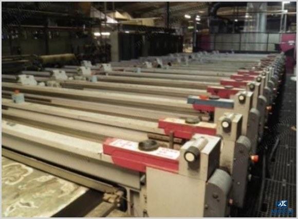 Stork, Pegasus, Rotary Screen Printer, 3200mm Width, 20 Colors, 24 Positions, Gas Heated Dryer