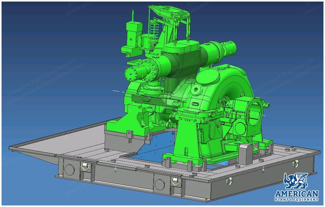 Siemens, SST-600, 2013, 22MW Steam Turbine, 12MW STC-GV Compressor, 10MW Generator, 60 Hz