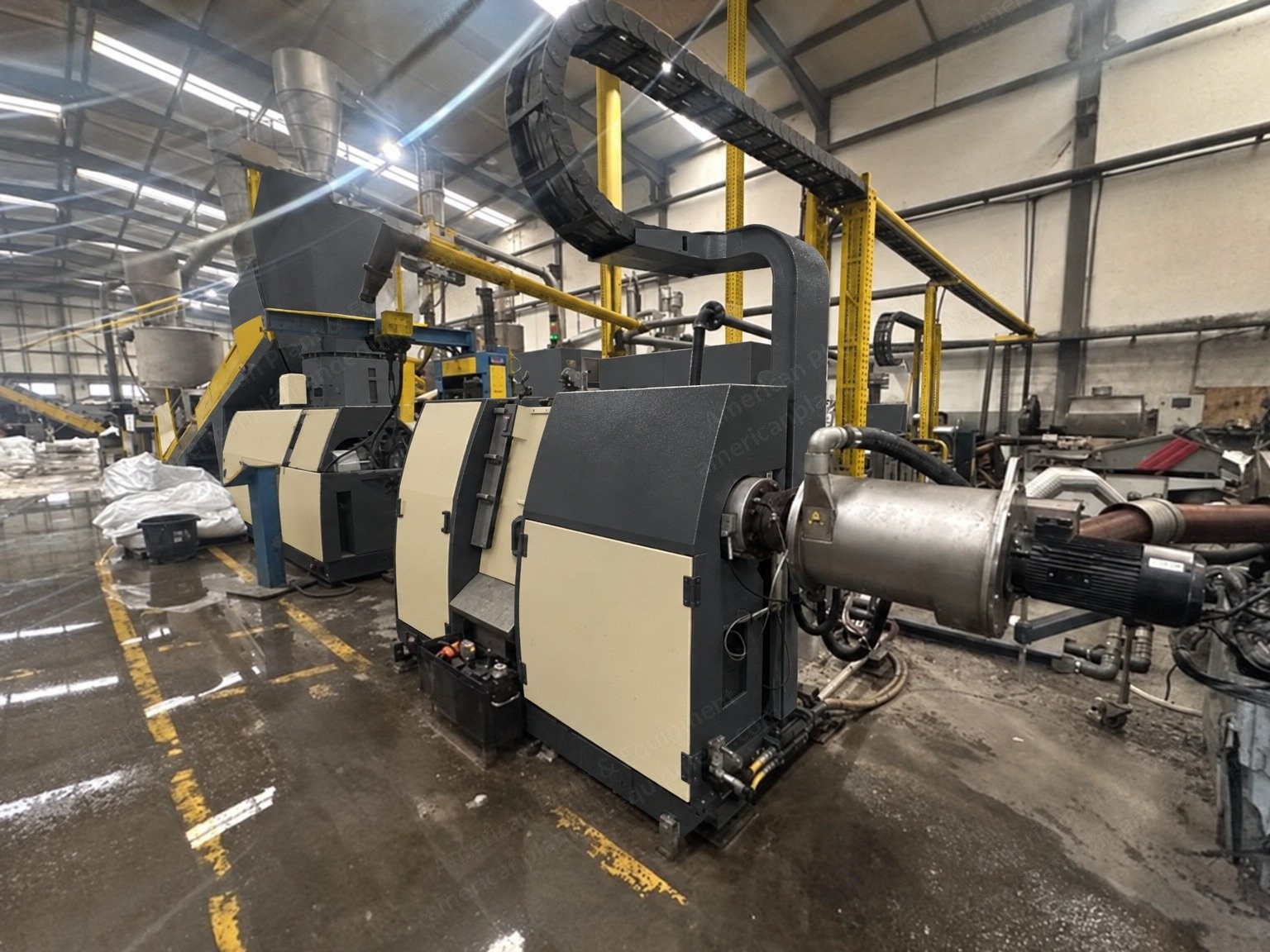 Starlinger, recoSTAR Dynamic 85 C-VAC, 2023, Plastic Recycling and Regranulating Line, 500 kg/h