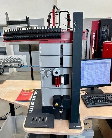 Uster, UT4-SX, 1998, Automatic Yarn Tester, with Monitor, Printer, CS Module, OH Module