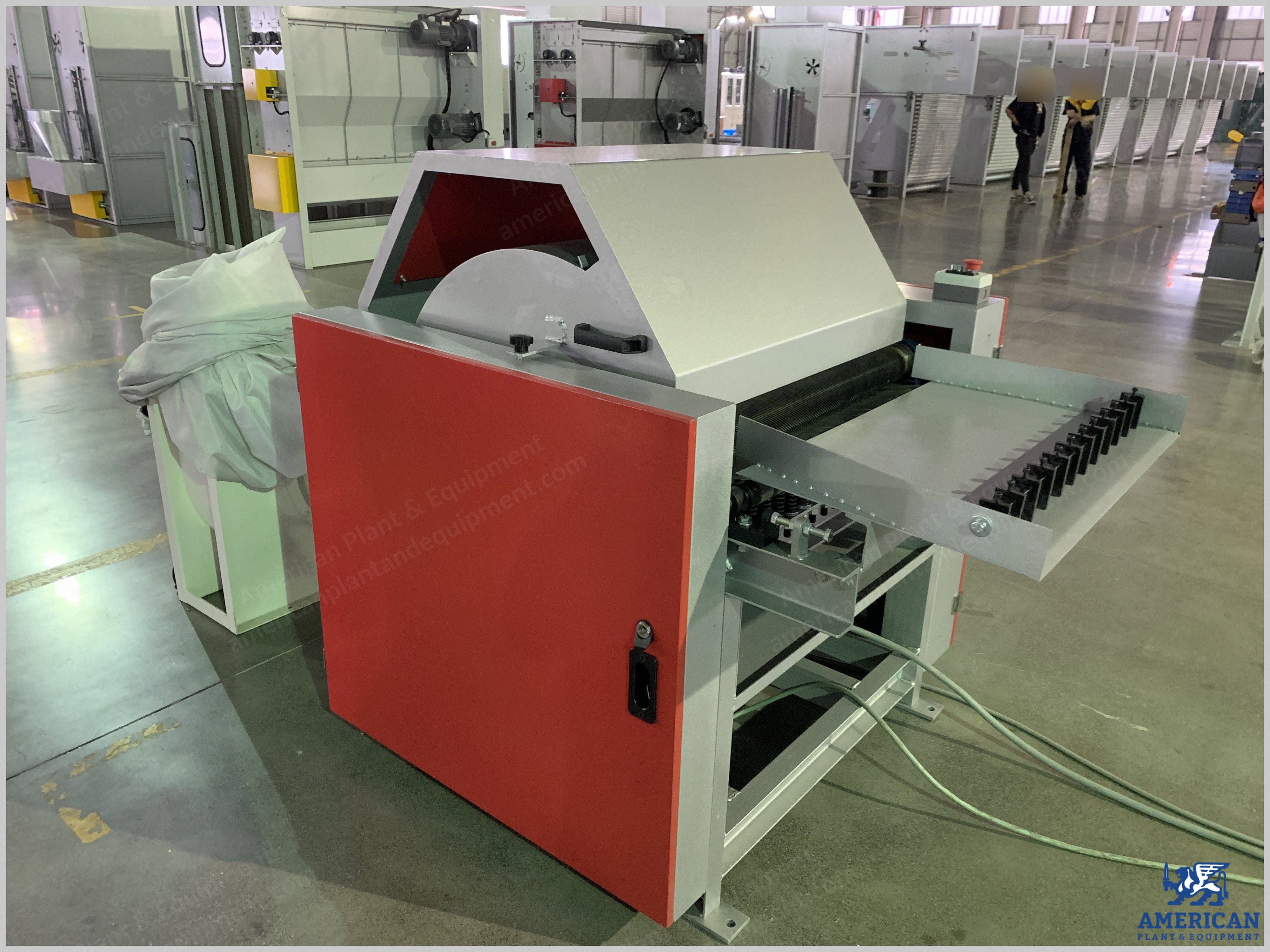 NovaStar, FP277, Side Fabric Opener Machine, 800mm Working Width, 100 kg/h Capacity