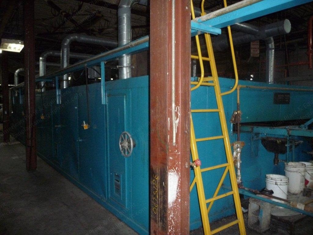 M & W, Tenter Frame, 1985, 2000mm (80 Inches), Gas Heated, 5 Zones, with Padder