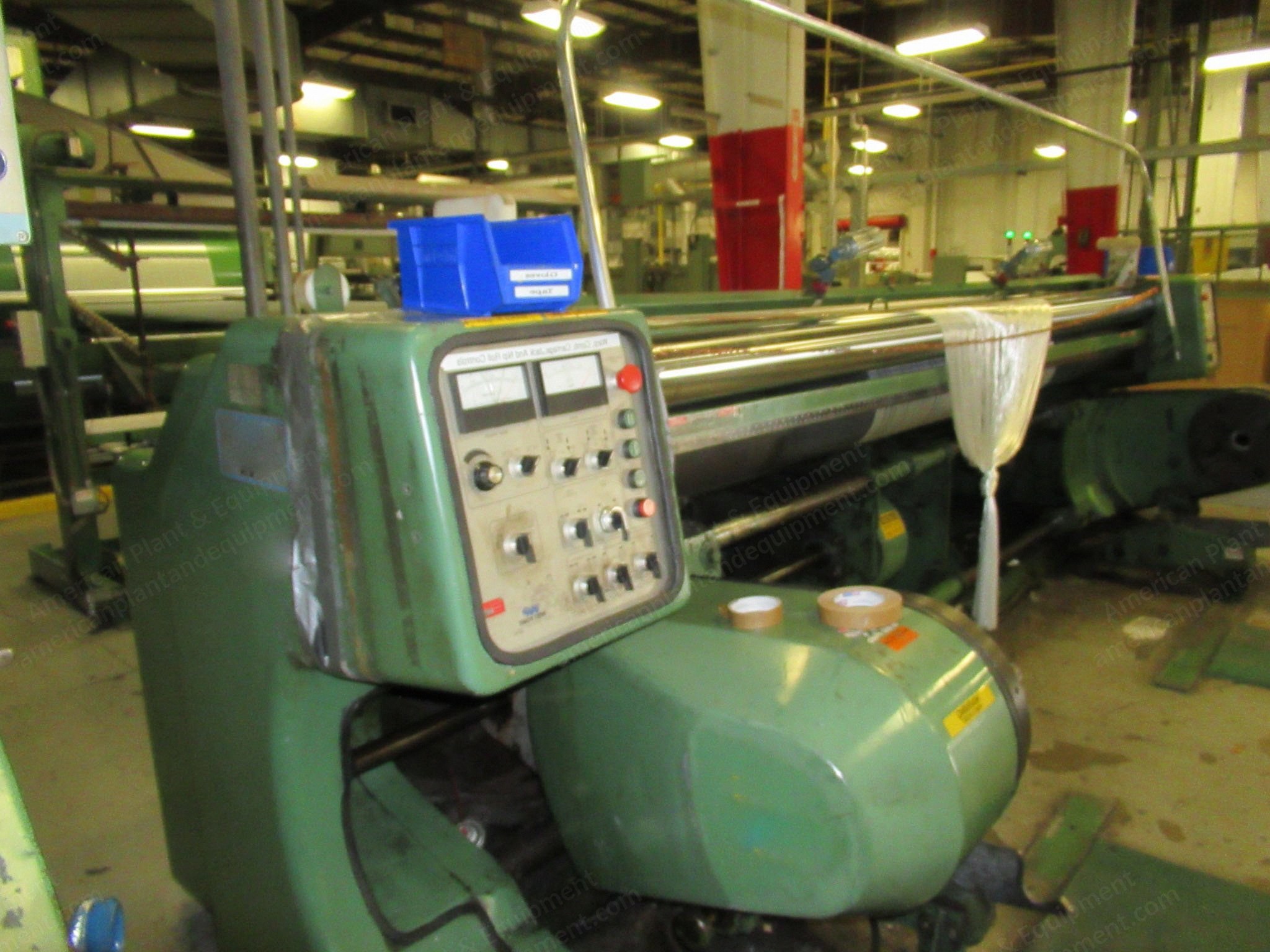 West Point Slasher, 14 Beam Creel, 144" Delivery Roll, Lanly Hot Air Drying Oven