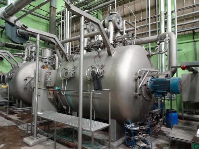 Thies Luft-Roto Plus SII, 140/2 Tubes, 2008, 500 kg capacity, 140°C operating temperature