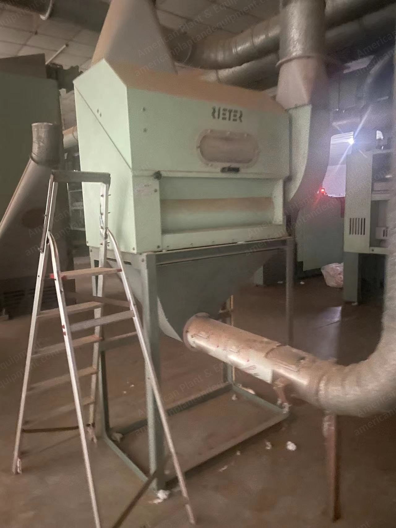 Rieter, K45, Ring Spinning Frames, 1200 Spindles