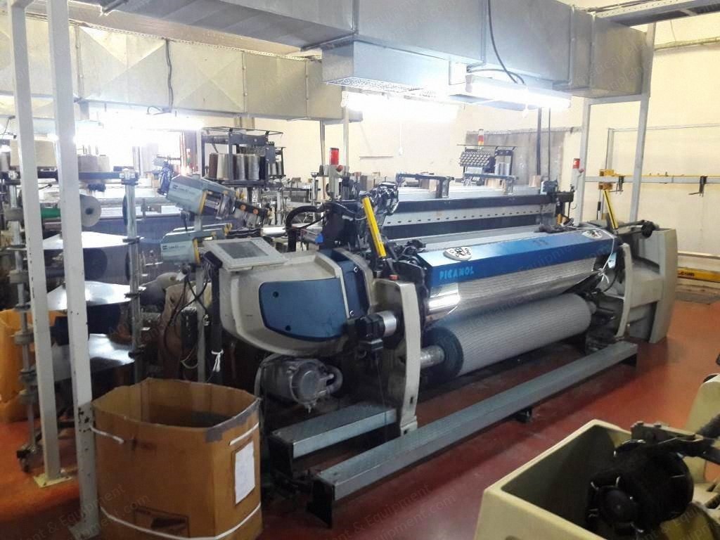 Picanol, Optimax, 2011, Weaving Machine, 2200mm Width, Staubli 2670 B Dobby, 8 Colors