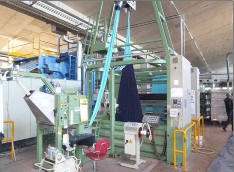 Corino, Apricorda Taglierina, 2003, 2500mm Roller Width, Rope Squeezer, Detwister and Slitter, Open Width Padder