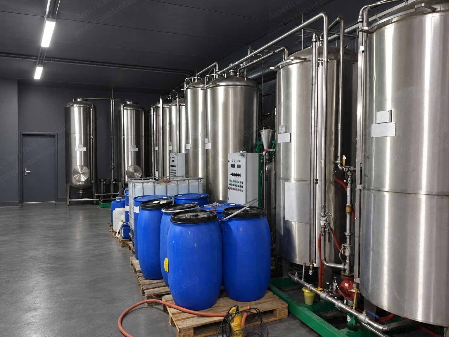 Biodiesel Fuels Equipment, 2012, Biodiesel Plant, 10,000 Litres per 8-Hour Day, Up to 25,000 Litres per Day, 3 Separators, 2 Reactors